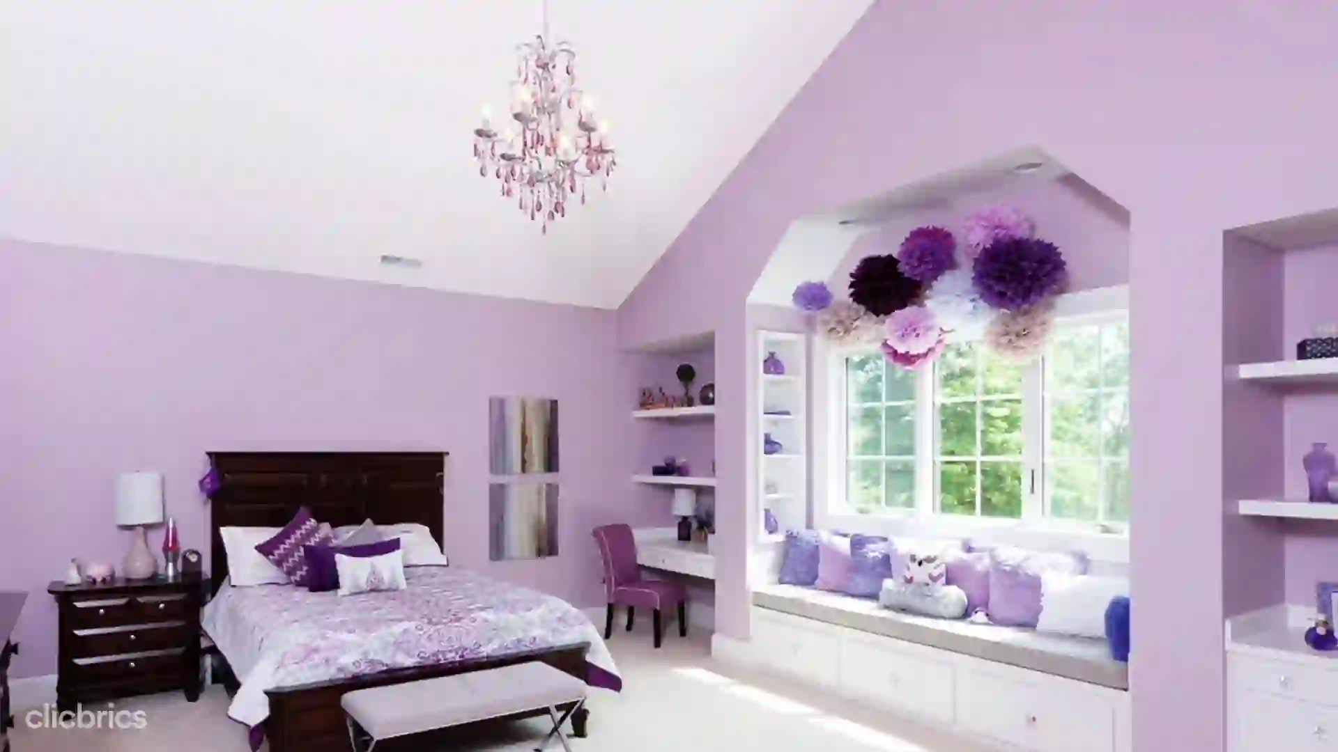 2 colour combinations for bedroom walls